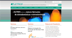 Desktop Screenshot of eletros.org.br